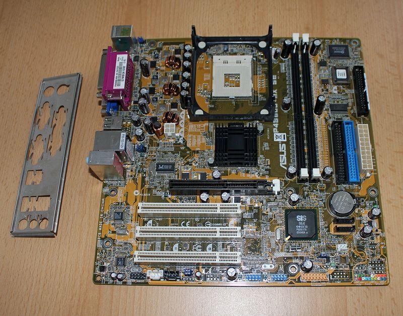 ASUS P4S800 MX SE Rev 1.03 Sockel 478 mATX Mainboard