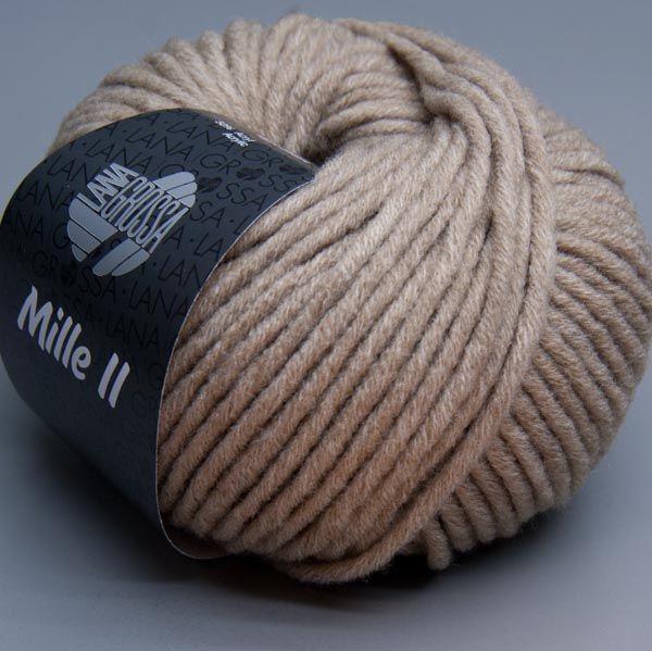 Lana Grossa Mille II 053 camel 50g Wolle