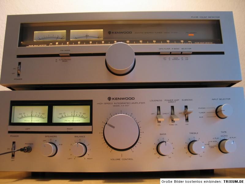 Kenwood KA 501 & Kenwood KT 615