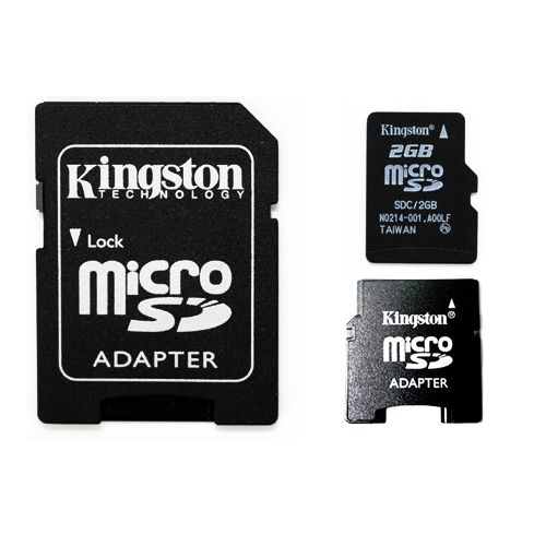 2GB King ston MICROSD SPEICHERKARTE KARTE 2 GB G HANDY