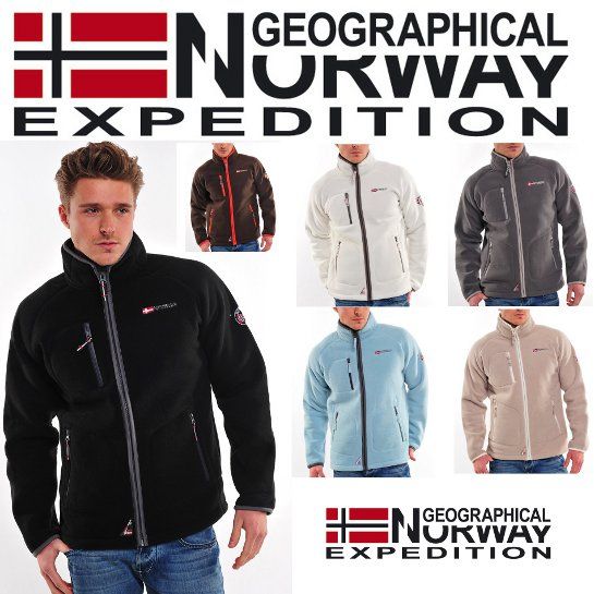 GEOGRAPHICAL NORWAY OUTDOOR FLEECE Jacke Softshell Winter S XXL NEU