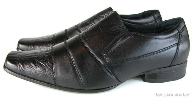 Herren Echt Leder Business Slipper Schuhe Halbschuhe