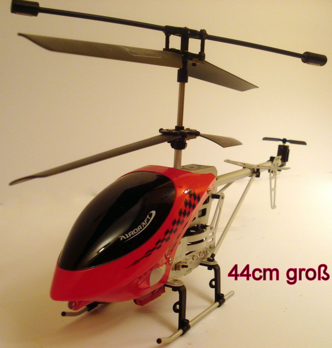 HUBSCHRAUBER VOLITATION SERIES FQ 777 508 44cm Rot mit GYRO