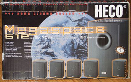 HECO Megaspace 512 satter 5.1 Sound