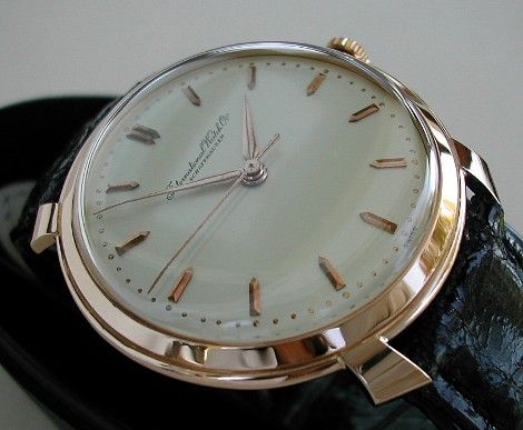 IWC Schaffhausen Roséegold 18K, große & bildschöne ungetragene