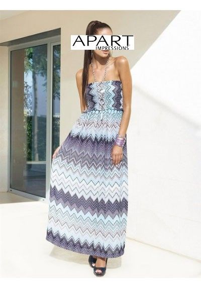 Exclusives Maxikleid in Lavendel von Apart