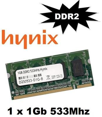 Hynix 1GB DDR2 533 Mhz Speicher Ram SoDimm 200pin Pc 4200 Notebook