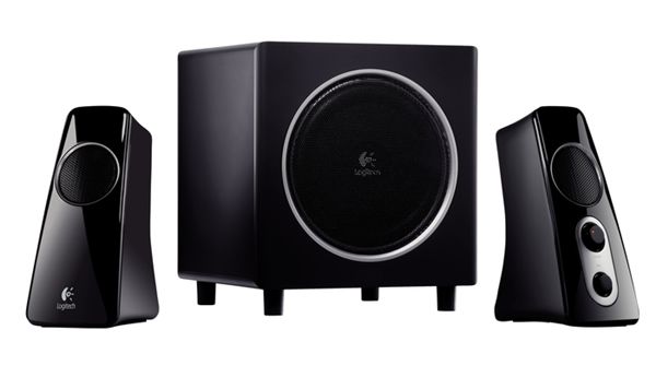 Logitech Z523 2.1 PC   Soundsystem Schwarz Z 523 Z 523