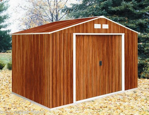 TEPRO Metallgerätehaus Wood 10x8 Schuppen 321x242x210cm