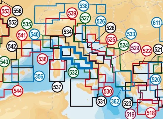 Navionics elektronische Seekarte Gold Small XL (diverse Regionen