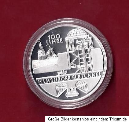 10 Euro € Silber pp Deutschland Münzen Gedenkmünzen BRD Germay