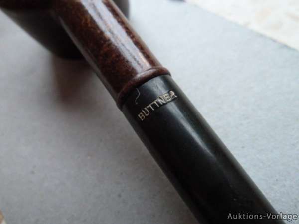 Alte PFEIFE Tabakpfeife   BUTTNER Pipe  Patent  (552)