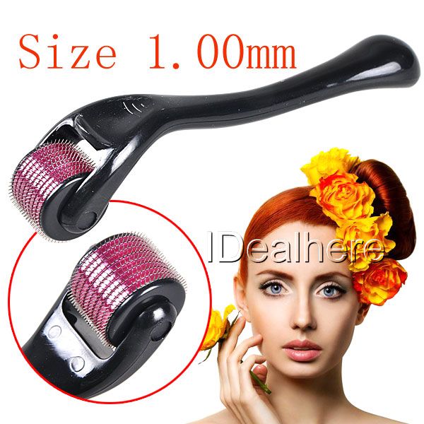 1x 540 Titanium Derma Roller Nadel Roller Microneedle Nadelstärke 1