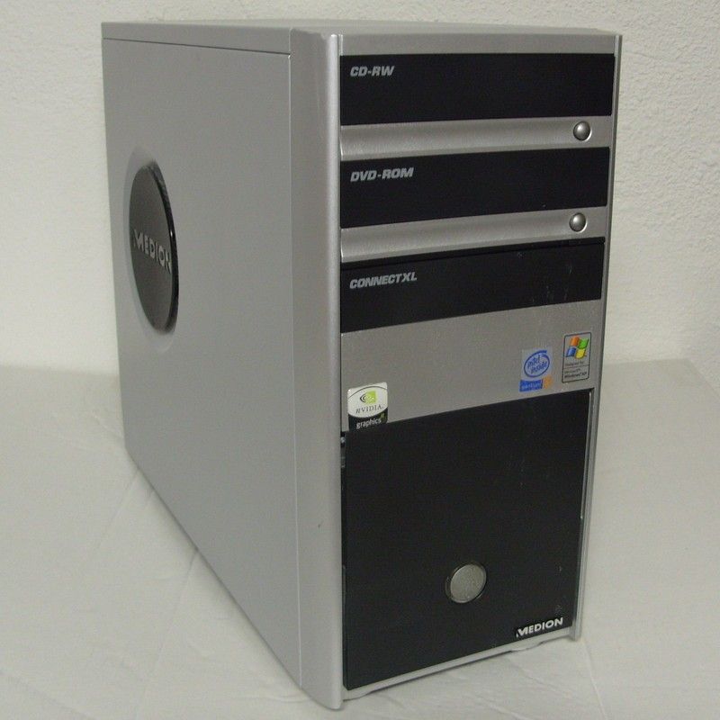 MEDION PC MT6 MED MT164 Computer Rechner Win XP 2,66GHz