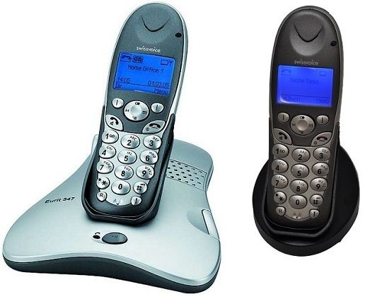 Swissvoice Eurit 547 Schnurloses ISDN Telefon Raumüberwachung CLIP