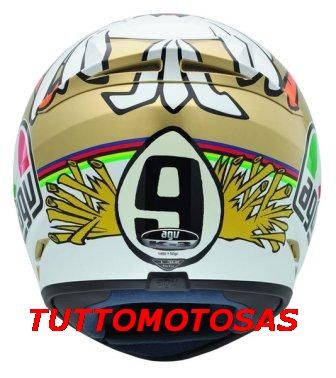 AGV CASCO NEW HELMET K3 VALENTINO ROSSI CHICKEN SIZE LARGE