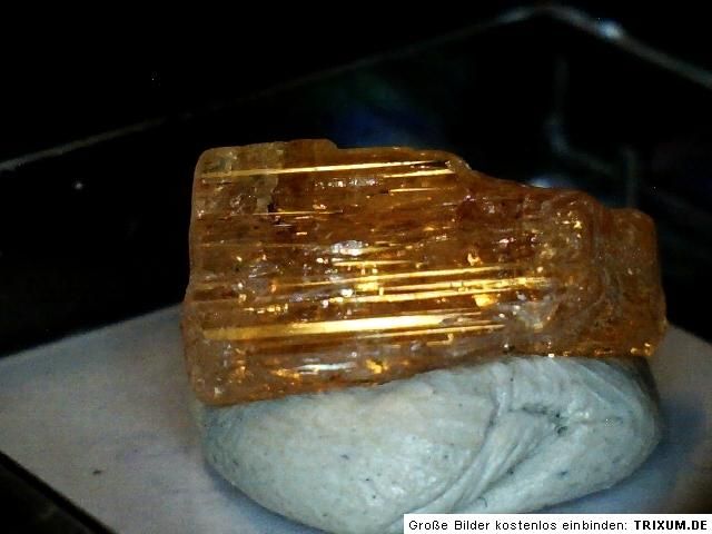 doppelender, Brasilien +++ Imperial Topaz +++ Mineralien Sammlung 566