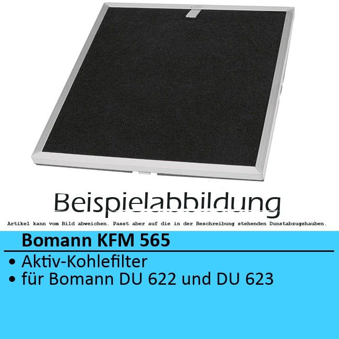 Kohlefilter Kohlefiltermatte für DU 622 623  KFM565