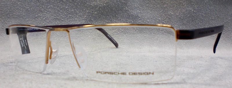 Original PORSCHE DESIGN Brille P8103 col. A Gold Braun
