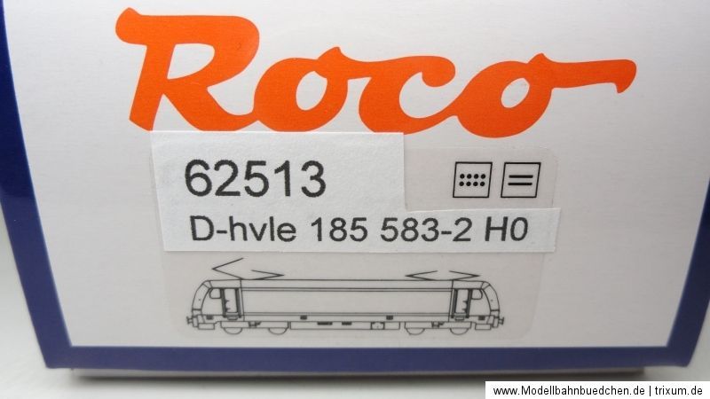 Roco 62513 – E Lok BR 185 583 2 “HVLE“, Schnittstelle