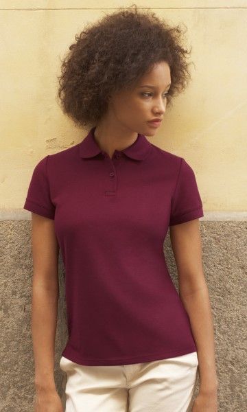 Fruit Of The Loom Damen Polo Shirt Mischgewebe