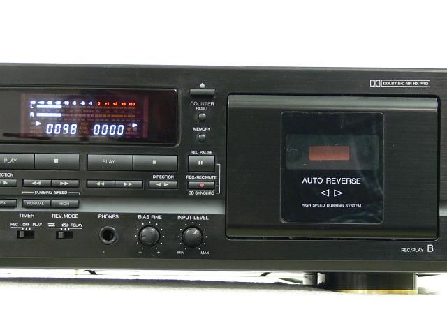 DENON DRW 580 Doppel Tape Deck