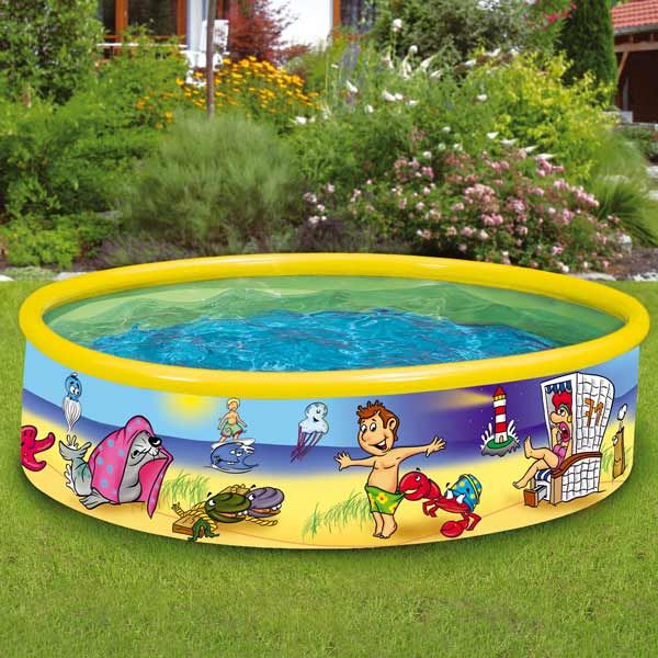 Fix Planschbecken Wehncke Pool 185x40 Beach Ghost OVP