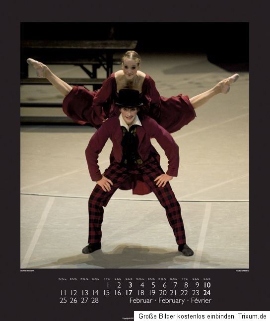 Weingarten Kalender Stuttgarter Ballett 2013