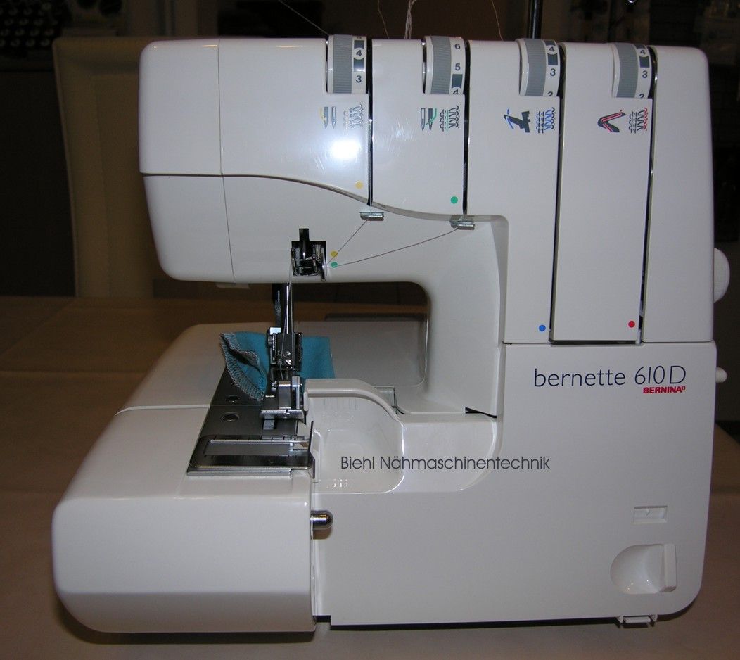 NEU Overlock Nähmaschine Bernette for Bernina 610 D