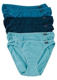 Gr 48 50 XL Unterhose Slips blau Baumwolle Elasthan neu 612