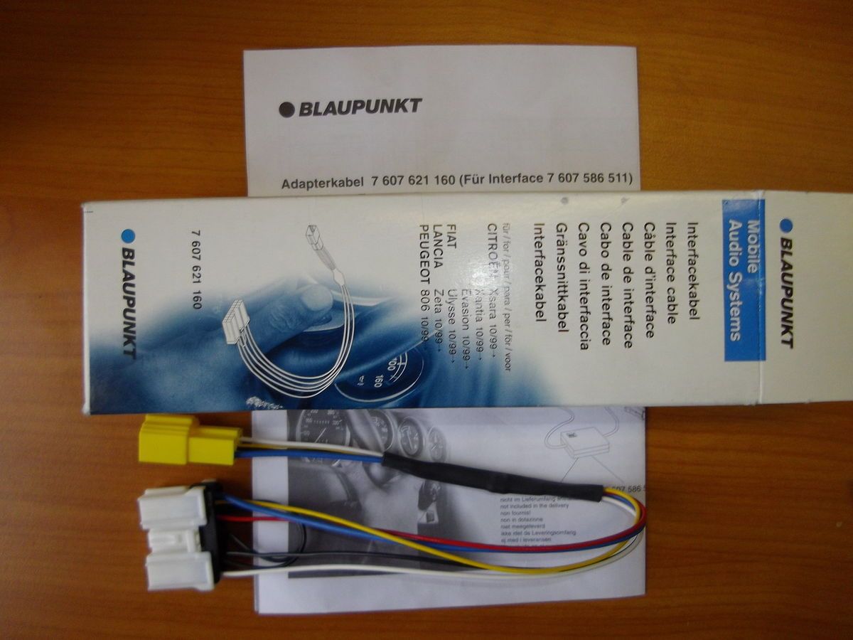 Blaupunkt Adapterkabel 7 607 621 160 7607621160 (für Interface