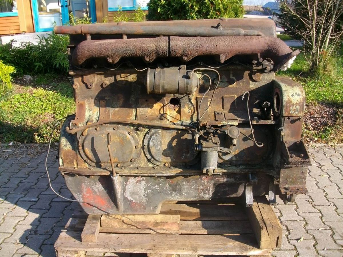 Deutz Motor F6 M617 Bj.1954 Faun LKW, Stahldeutz Traktor 417