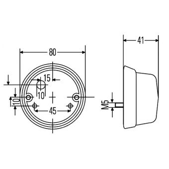 HELLA 2BA 001 259 611 BLINKER