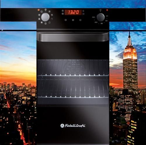 Backofen Manhattan Cover Autark 60 cm 8 Funktionen, Sunset OPK608BK