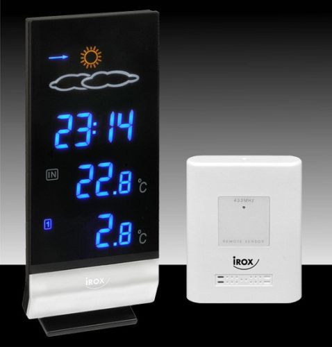 IROX Swiss Funk Wetterstation EBR 606C + Sensor