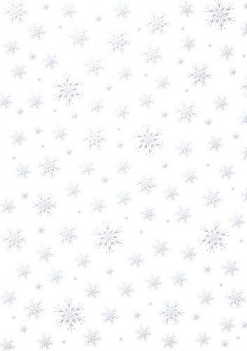 KANBAN Kartenpapier Scattered Snowflakes 615