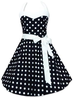 Rockabilly Kleid Petticoat 50er Abendkleid Tanzkleid Karneval Polka