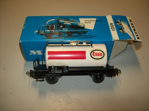 Märklin HO Kesselwagen Esso Karton 4501 #645