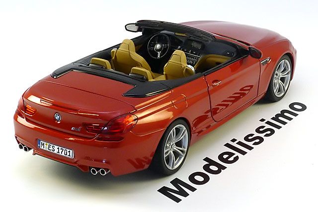 18 Paragon BMW M6 F12 Cabrio orange metallic