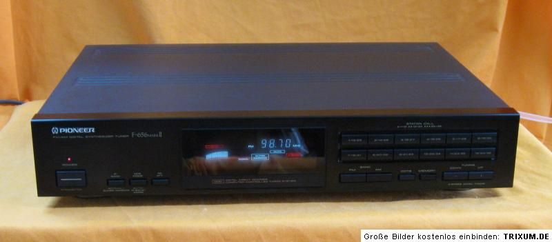 Pioneer F 656 MK II Stereo Tuner mit 12 Monaten Garantie