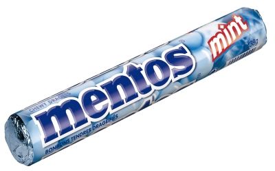 MENTOS Mint 40 Rollen Kaudragees Kaubonbon 1,6 kg