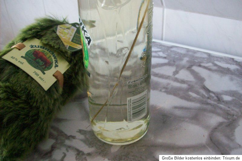 Zubrowka Bison Grass Vodka 700mm / 40% Im Fellmantel