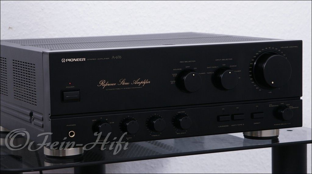 Pioneer A 676 Reference Stereo Verstärker 13kg Bolide