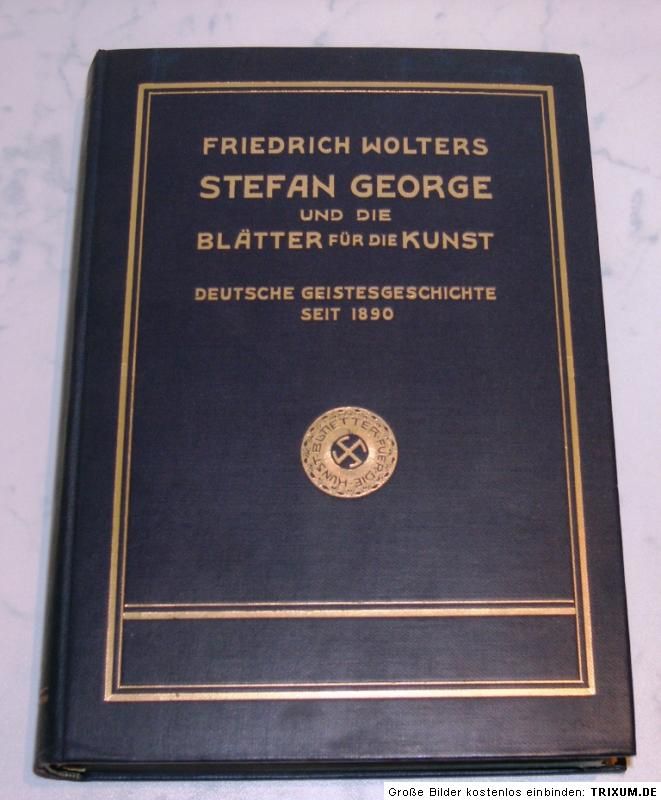 GROßE SAMMLUNG STEFAN GEORGE 170 BÜCHER 1899 1988