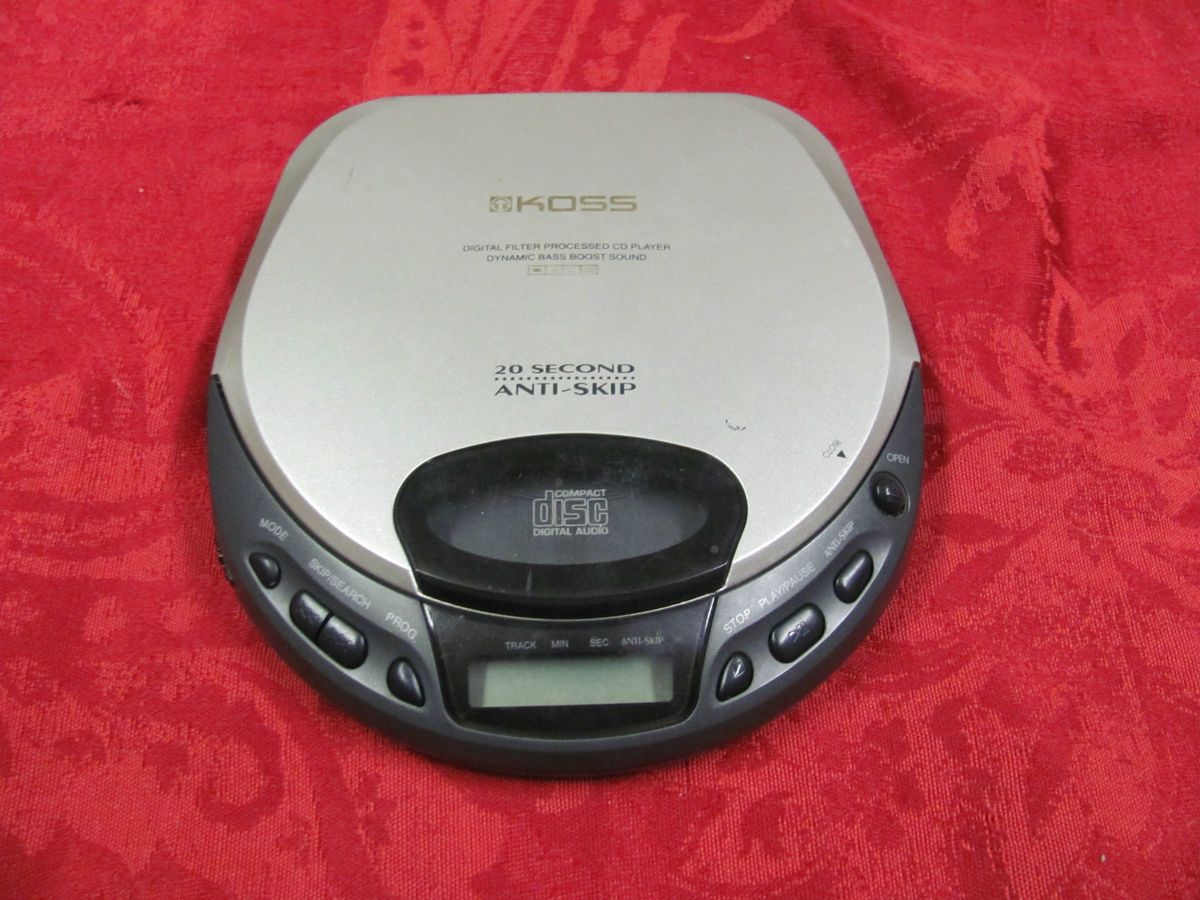 Koss Personal CD Player Model CDP677 * 