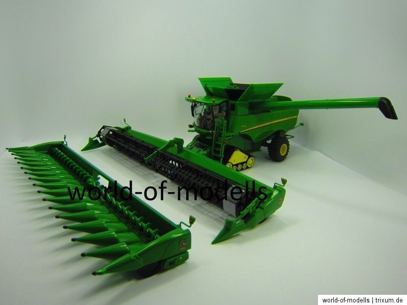 Britains 42845 John Deere S 690 Mähdrescher mit Raupen 132 NEU OVP