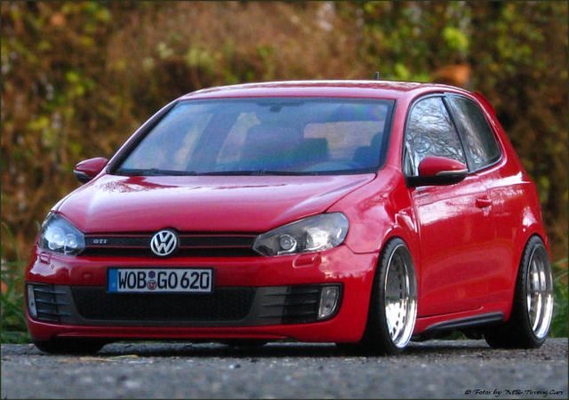 Das VW Golf 6 GTi Modell im Maßstab 118 ist vieleicht ein schönes