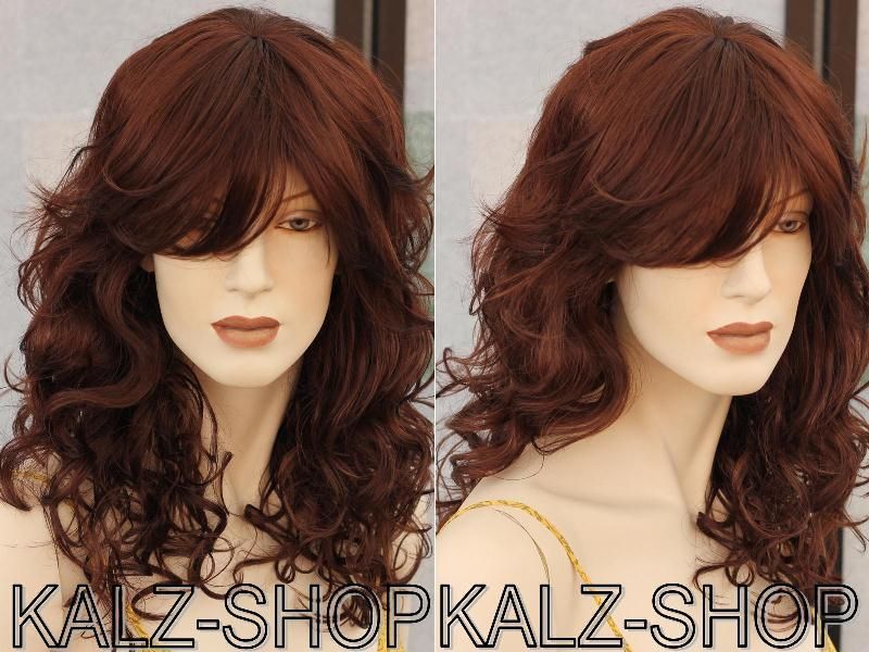 Wig Wigs Neu Zweithaar Perücke PL 707 02 kastanienmix ca. 60cm