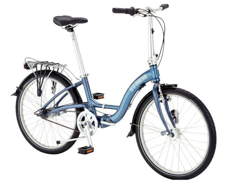 Dahon Briza D7 Faltrad / Klapprad / Falt Fahrrad   blau 24   7 Gang