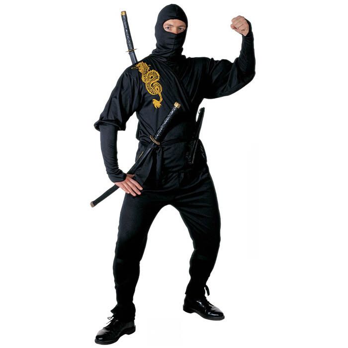 NINJA KOSTÜM # Karneval Fasching Samurai Shogun Herrenkostüm